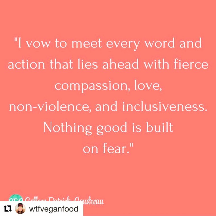 Let love trump hate. www.thecomfortzoneproject.com