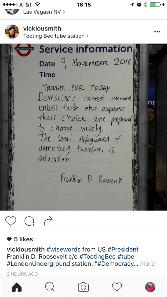 Let love trump hate in this democracy. www.thecomfortzoneproject.com